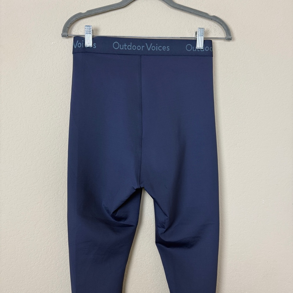 Outdoor Voices Smooth 7/8 high rise Legging in dark sky Size Medium - Picture 7 of 9